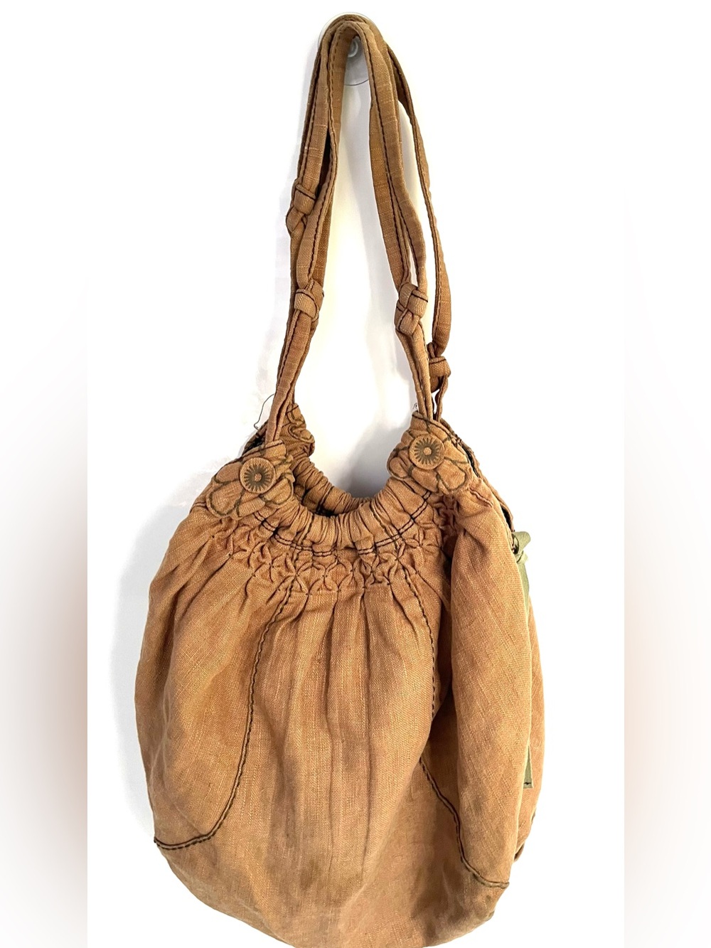 Lucky Brand Respect Nature and Go Green Boho Shoulder Bag